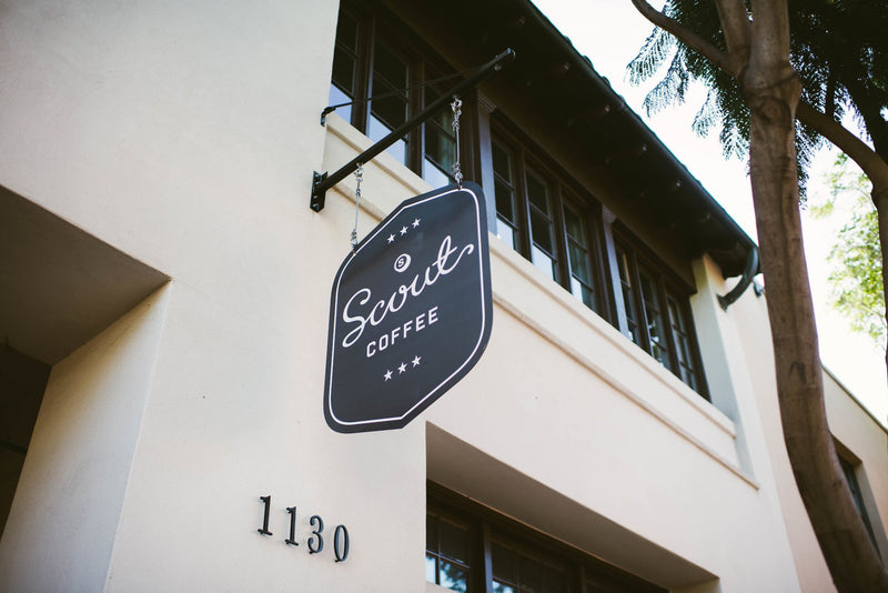 The hanging sign at 1130 Garden Street