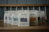 The full HoneyCo range lined up on the bench