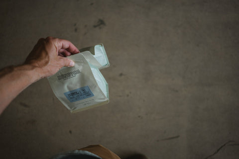 A fully compostable HoneyCo bag
