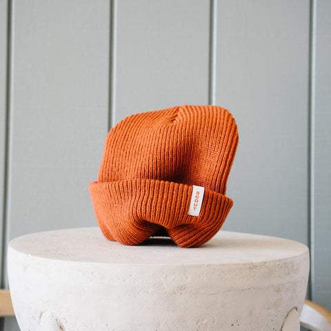 Scout Beanie in Rust - view 4