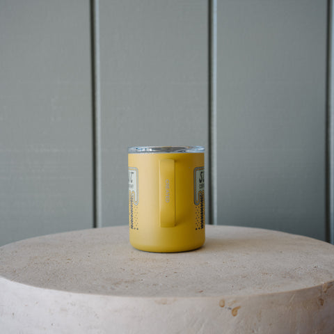 Scout Camp Mug in Honeycomb - Orange Sun - view 3