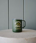 Scout Camp Mug in Moss Green - Happy Coffee - view 2