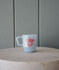 Scout Milk Glass Mug in Mist Blue