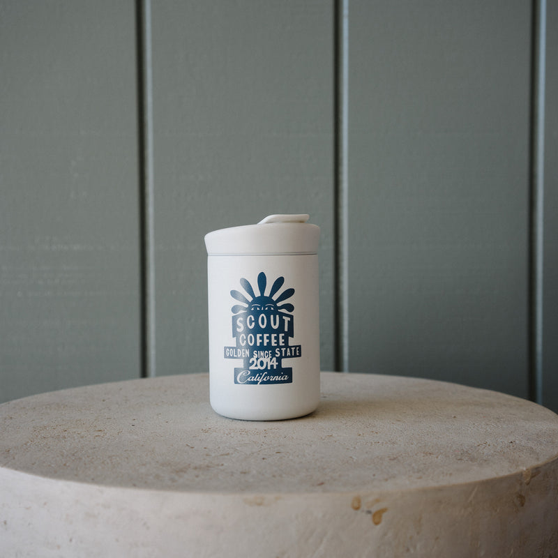 Scout Nomad Tumbler in White - Big Sun