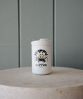 Scout Nomad Tumbler in White - Happy Coffee