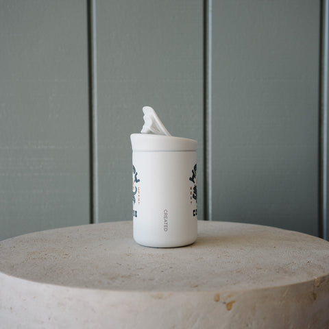 Scout Nomad Tumbler in White - Happy Coffee - view 3