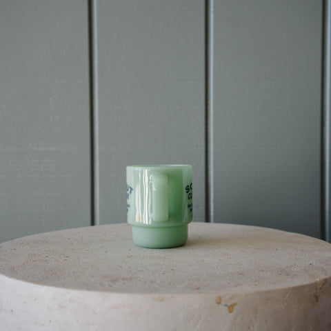 Scout Milk Glass Mug in Jade Green - view 4