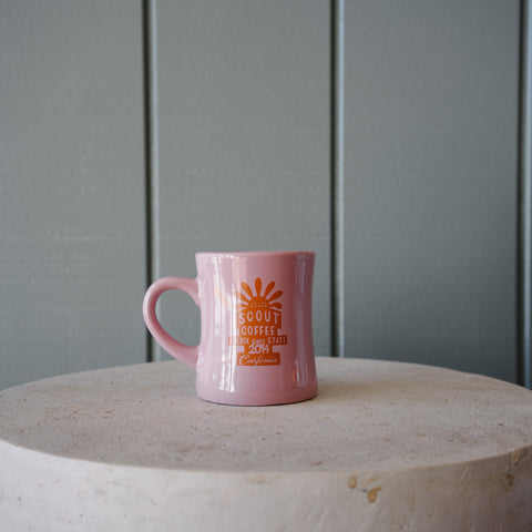 Scout Diner Mug in Pink - Big Sun