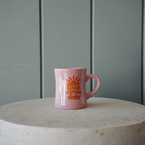 Scout Diner Mug in Pink - Big Sun - view 2