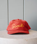 Scout Corduroy Hat in Red