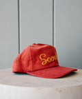 Scout Corduroy Hat in Red - view 3
