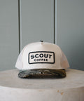 Scout Camo Trucker Hat in Natural / Camo
