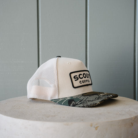 Scout Camo Trucker Hat in Natural / Camo - view 2