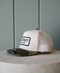 Scout Camo Trucker Hat in Natural / Camo - view 3