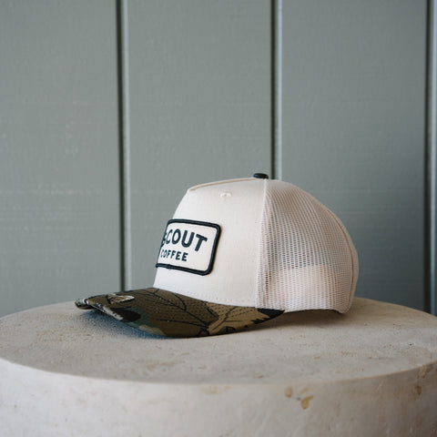 Scout Camo Trucker Hat in Natural / Camo - view 3