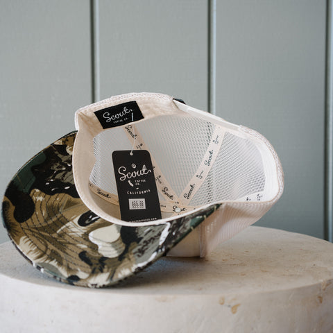 Scout Camo Trucker Hat in Natural / Camo - view 5